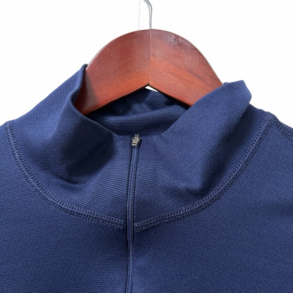 Patagonia Womens Capeline Polartech Baselayer Top Size XL Navy Outdoor Layers - Picture 4 of 6